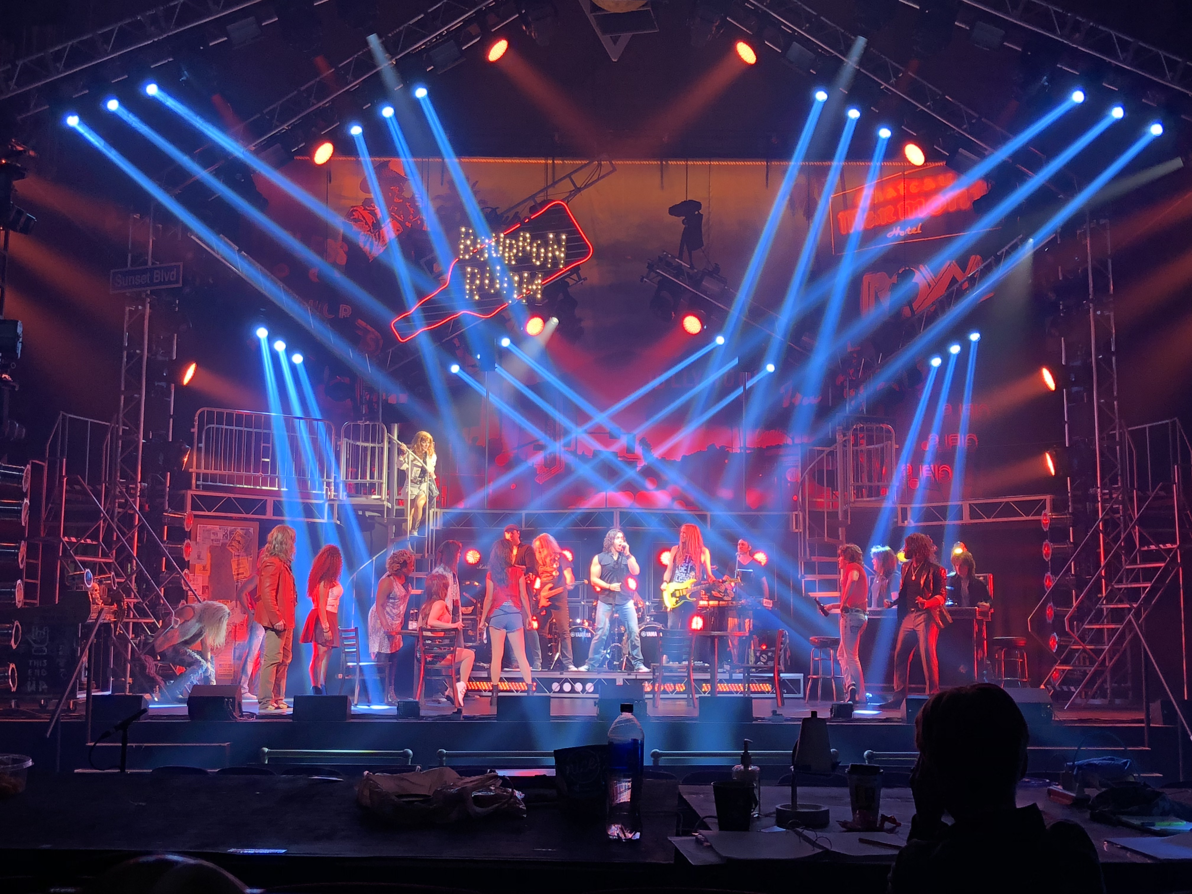 Photo 10 in 'Rock of Ages 10th Anniversary Tour' gallery showcasing lighting design by Mike Baldassari of Mike-O-Matic Industries LLC