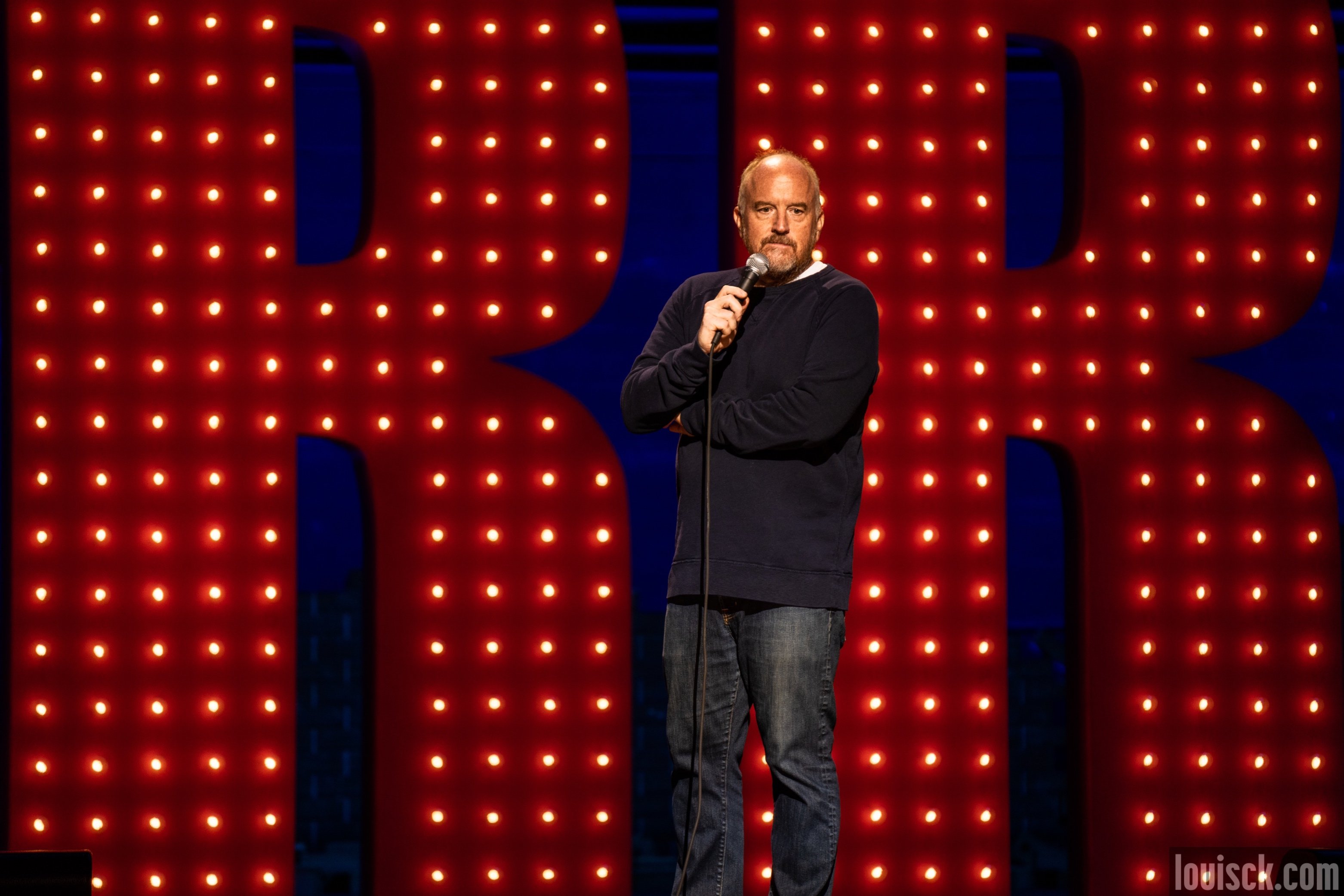 Photo 4 in 'LOUIS C.K. at MADISON SQUARE GARDEN' gallery showcasing lighting design by Mike Baldassari of Mike-O-Matic Industries LLC