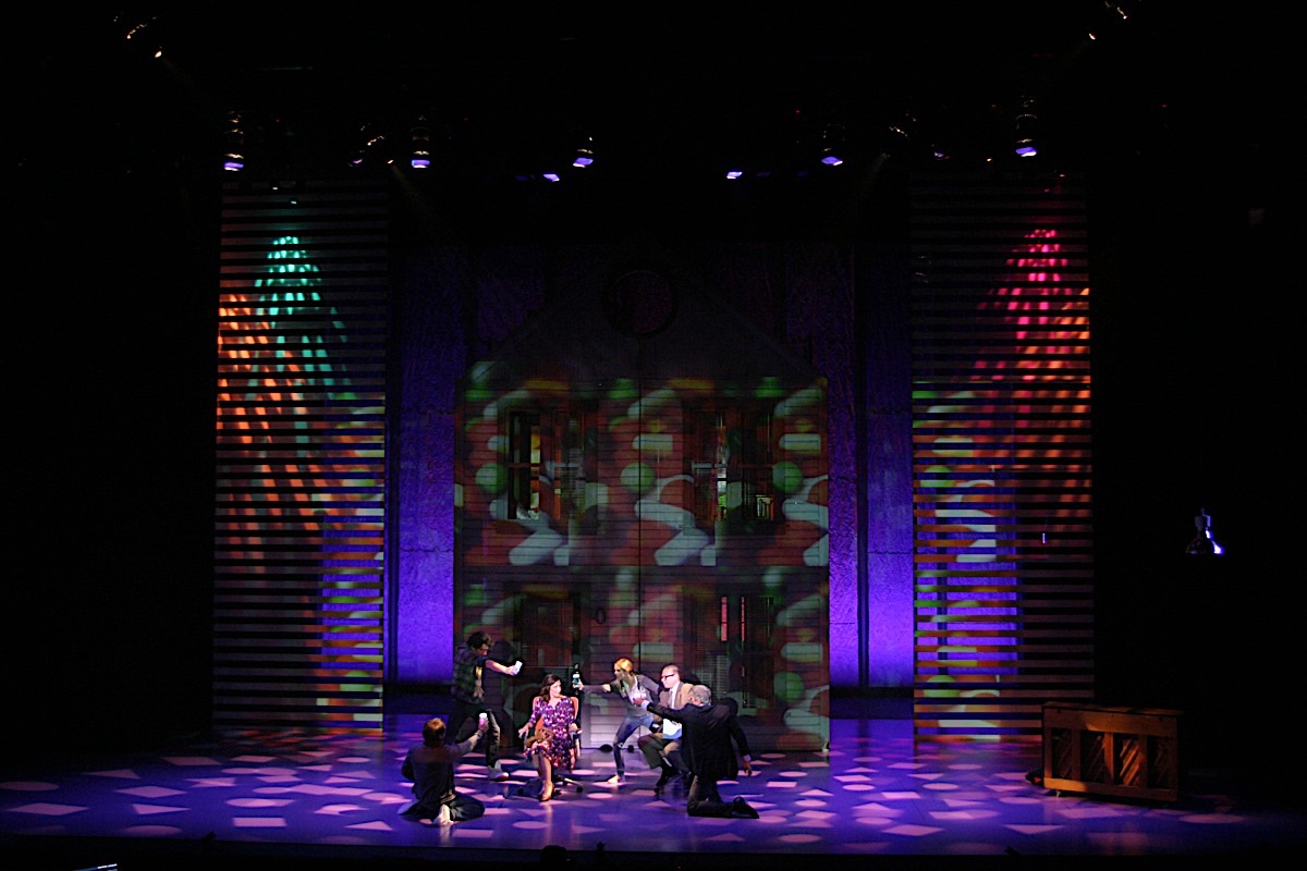 Photo 3 in 'Next To Normal' gallery showcasing lighting design by Mike Baldassari of Mike-O-Matic Industries LLC