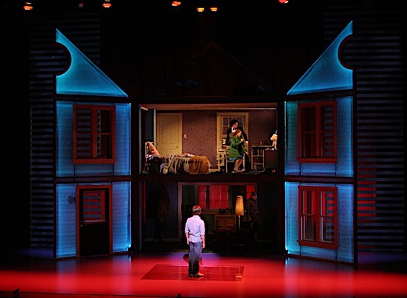 Photo 6 in 'Next To Normal' gallery showcasing lighting design by Mike Baldassari of Mike-O-Matic Industries LLC