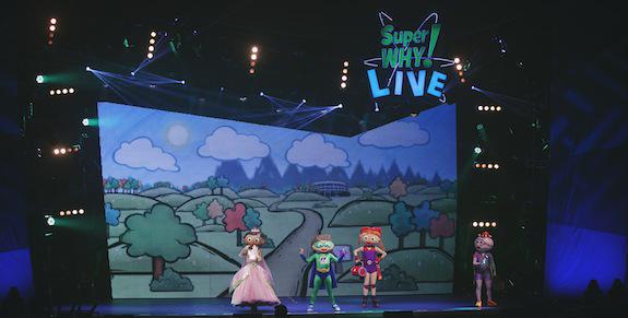 Photo 4 in 'Super WHY Live!' gallery showcasing lighting design by Mike Baldassari of Mike-O-Matic Industries LLC