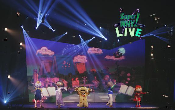 Photo 8 in 'Super WHY Live!' gallery showcasing lighting design by Mike Baldassari of Mike-O-Matic Industries LLC