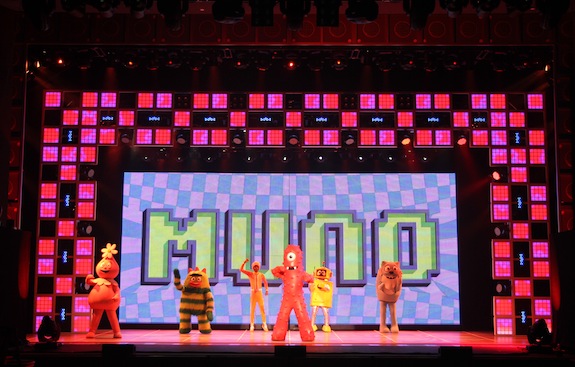 Photo 8 in 'Yo Gabba Gabba! LIVE!: There's a Party in My City!' gallery showcasing lighting design by Mike Baldassari of Mike-O-Matic Industries LLC