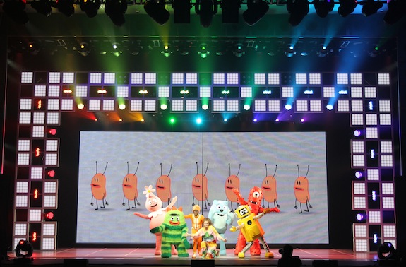 Photo 14 in 'Yo Gabba Gabba! LIVE!: There's a Party in My City!' gallery showcasing lighting design by Mike Baldassari of Mike-O-Matic Industries LLC