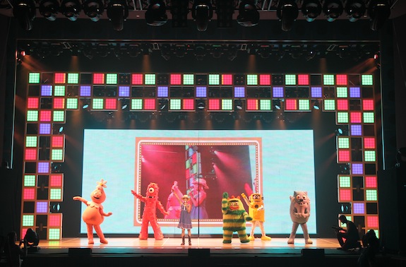 Photo 20 in 'Yo Gabba Gabba! LIVE!: There's a Party in My City!' gallery showcasing lighting design by Mike Baldassari of Mike-O-Matic Industries LLC