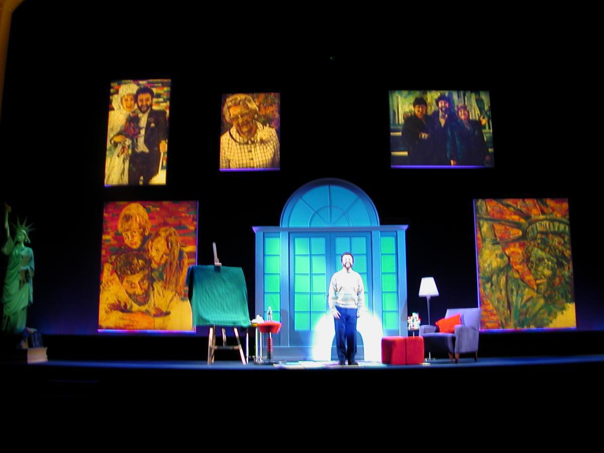 Photo 5 in 'Yakov Smirnoff: As Long As We Both Shall Laugh!' gallery showcasing lighting design by Mike Baldassari of Mike-O-Matic Industries LLC