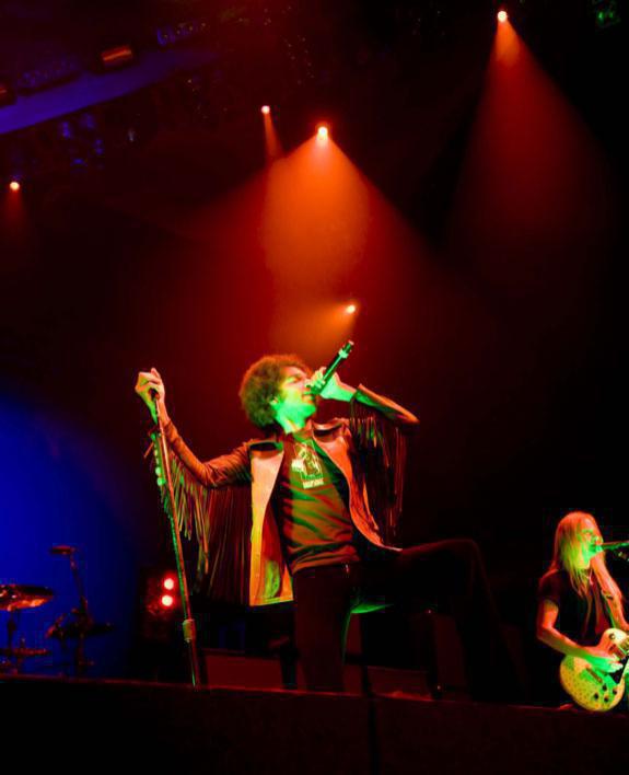 Photo 2 in 'Alice In Chains - Summer And Fall Tour - 2007' gallery showcasing lighting design by Mike Baldassari of Mike-O-Matic Industries LLC