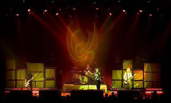 Photo 10 in 'Alice In Chains - Summer And Fall Tour - 2007' gallery showcasing lighting design by Mike Baldassari of Mike-O-Matic Industries LLC