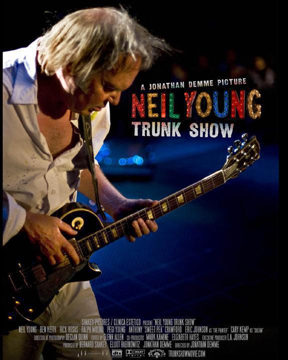 Photo 15 in 'Neil Young: Trunk Show' gallery showcasing lighting design by Mike Baldassari of Mike-O-Matic Industries LLC