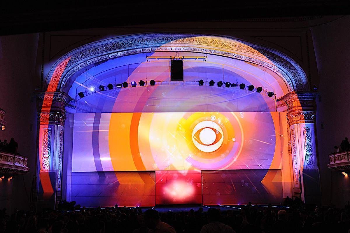 Photo 4 in '2011 CBS Upfront' gallery showcasing lighting design by Mike Baldassari of Mike-O-Matic Industries LLC